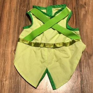 Puppy dog green little dress